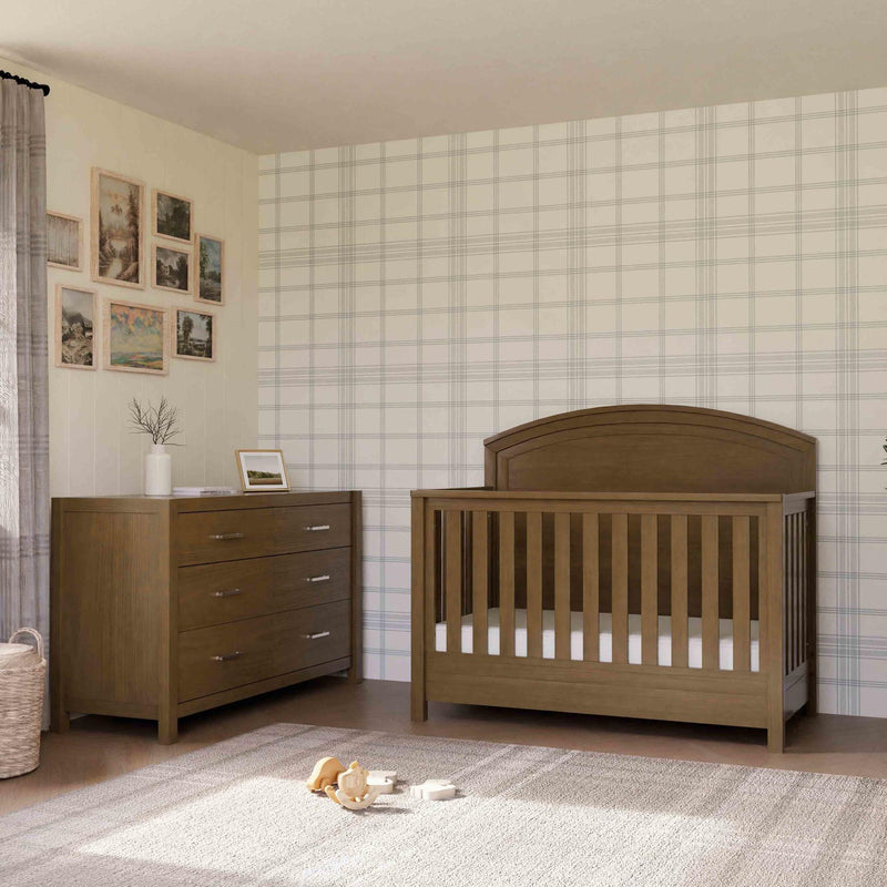 Load image into Gallery viewer, Monogram by Namesake Hemsted 4-in-1 Convertible Crib
