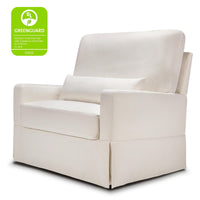 Namesake Crawford Pillowback Chair and a Half Comfort Swivel Glider