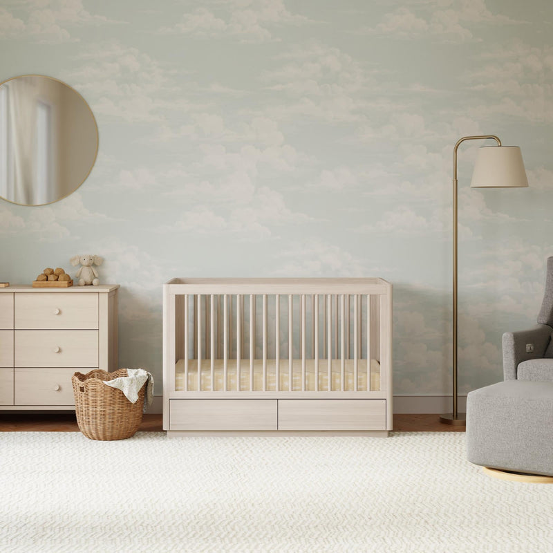 Load image into Gallery viewer, Babyletto Bento 3-in-1 Convertible Storage Crib with Toddler Bed Conversion Kit

