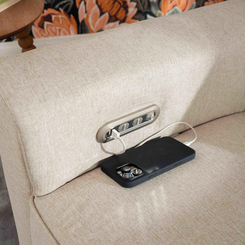 Load image into Gallery viewer, Namesake Willa Plus Power Glider Recliner + Power Headrest
