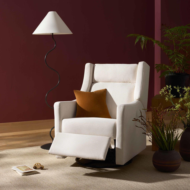 Load image into Gallery viewer, Babyletto Kiwi Plus Power Recliner and Swivel Glider with Power Adjustable Headrest and USB Port

