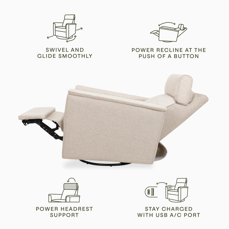 Load image into Gallery viewer, Namesake Willa Plus Power Glider Recliner + Power Headrest

