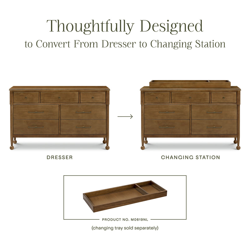 Load image into Gallery viewer, Namesake Alouette 7-Drawer Wide Dresser (56”)
