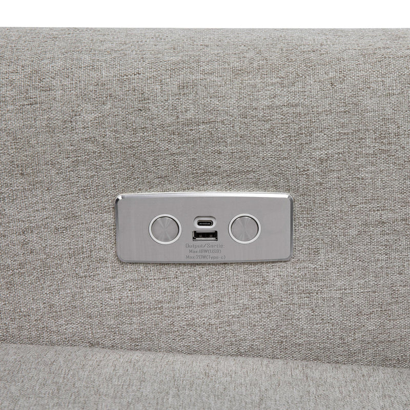 Load image into Gallery viewer, Babyletto Kiwi Electronic Recliner and Swivel Glider with USB port
