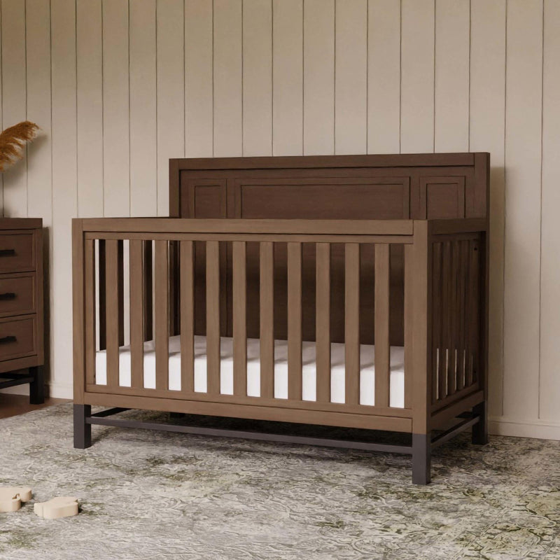 Load image into Gallery viewer, Monogram by Namesake Newbern 4-in-1 Convertible Crib
