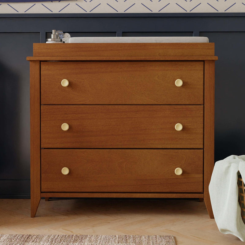 Load image into Gallery viewer, Babyletto Sprout 3-Drawer Changer Dresser with Removable Changing Tray
