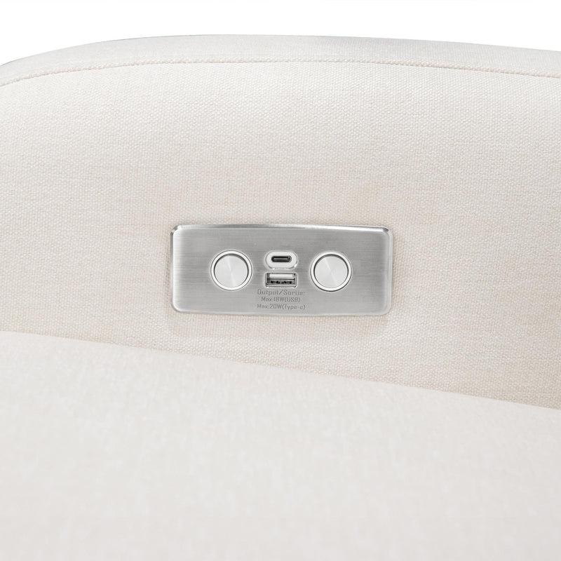 Load image into Gallery viewer, Babyletto Nami Electronic Recliner and Swivel Glider Recliner with USB port
