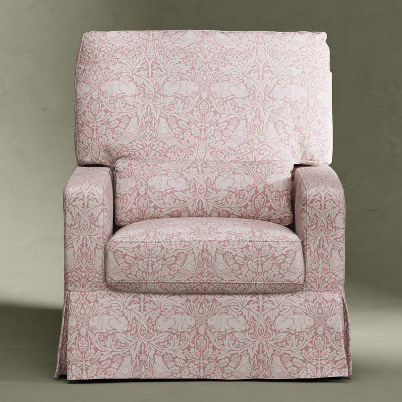Load image into Gallery viewer, Morris &amp; Co. x Namesake Crawford Pillowback Comfort Swivel Glider
