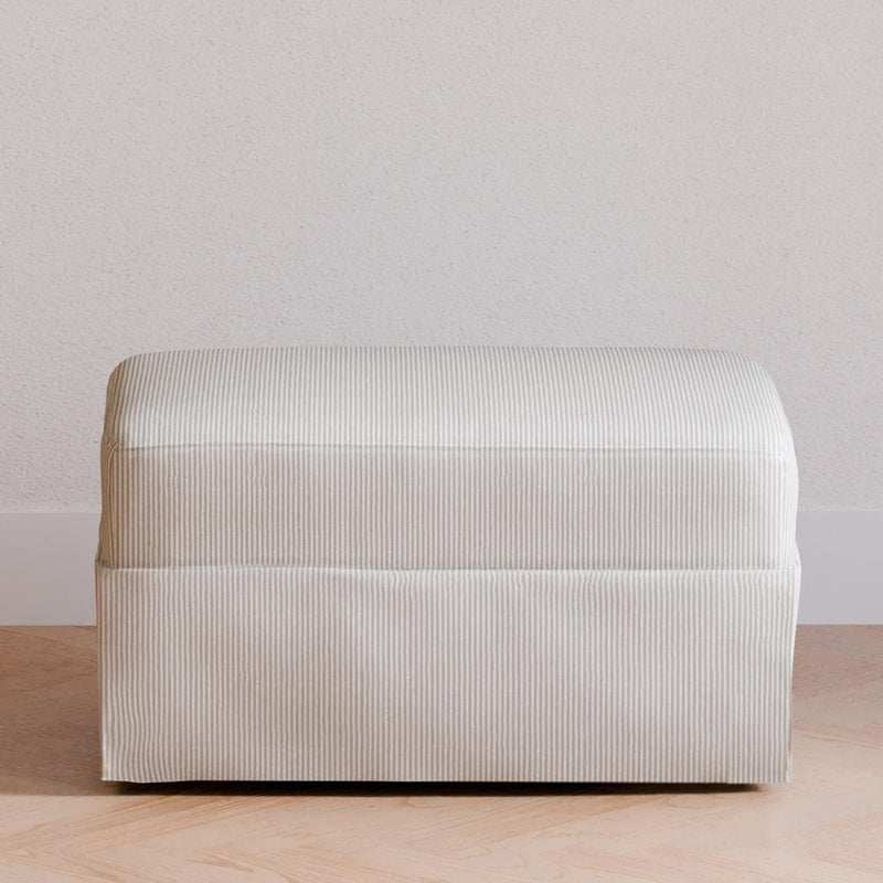 Load image into Gallery viewer, Namesake Crawford Gliding Ottoman
