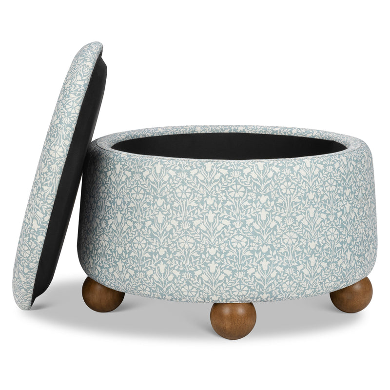 Load image into Gallery viewer, Morris &amp; Co. x Namesake Tuffet Storage Ottoman

