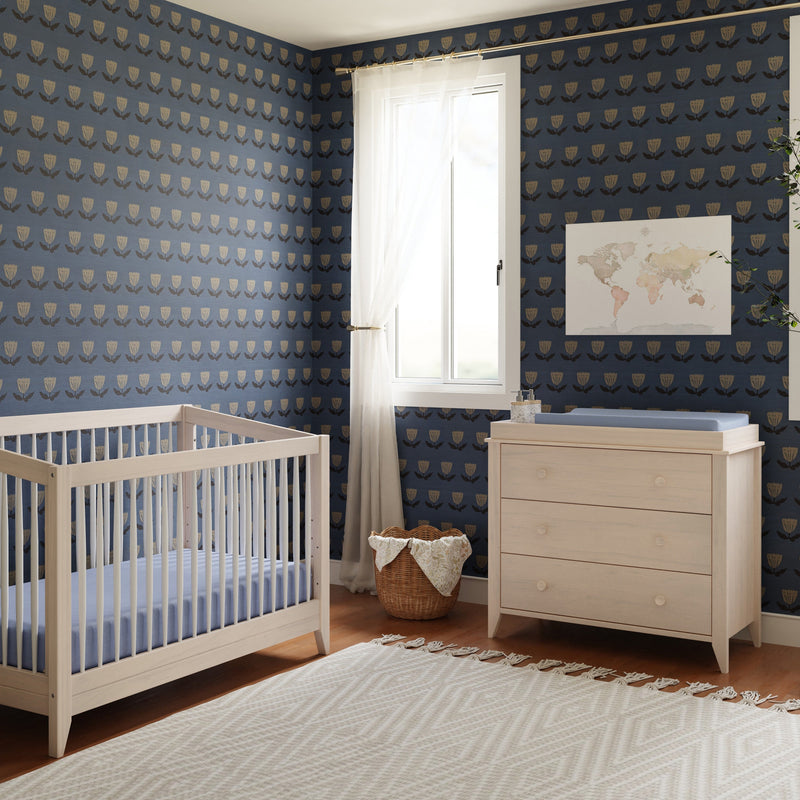 Load image into Gallery viewer, Babyletto Sprout 3-Drawer Changer Dresser with Removable Changing Tray
