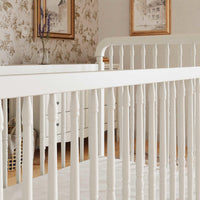Namesake Liberty 3-in-1 Convertible Spindle Crib with Toddler Bed Conversion Kit
