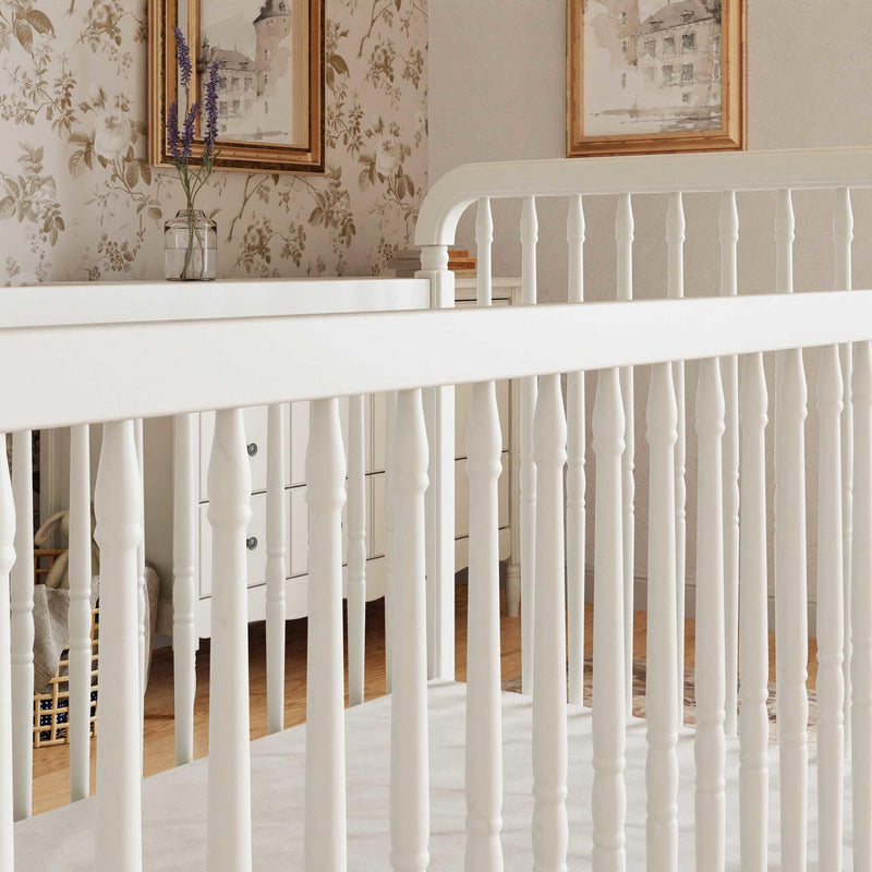 Load image into Gallery viewer, Namesake Liberty 3-in-1 Convertible Spindle Crib with Toddler Bed Conversion Kit
