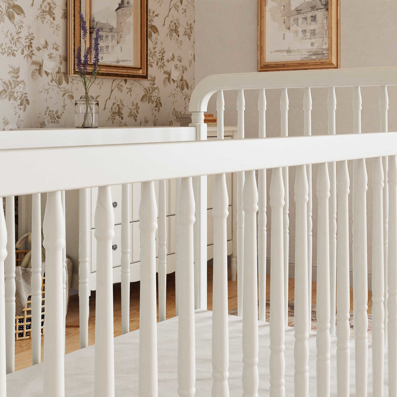 Load image into Gallery viewer, Namesake Liberty 3-in-1 Convertible Spindle Crib with Toddler Bed Conversion Kit
