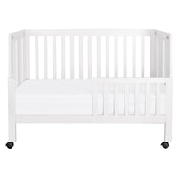 Babyletto Maki Portable Folding Crib with Toddler Bed Conversion Kit