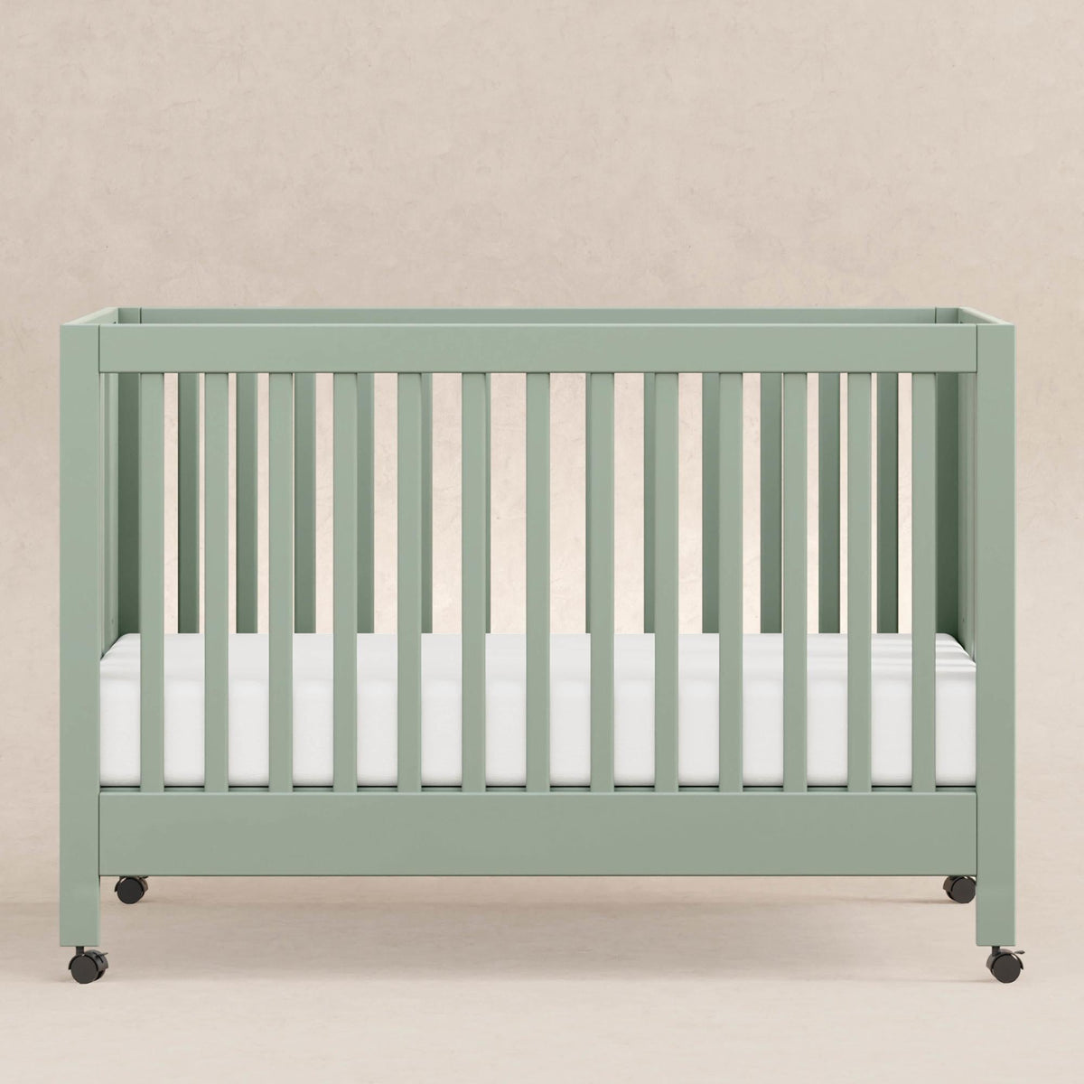 Babyletto Maki Portable Folding Crib with Toddler Bed Conversion Kit