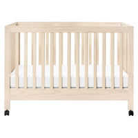 Babyletto Maki Portable Folding Crib with Toddler Bed Conversion Kit