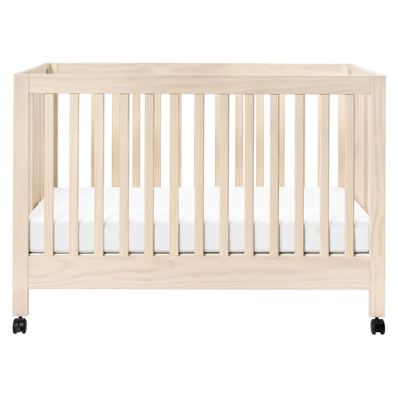Load image into Gallery viewer, Babyletto Maki Portable Folding Crib with Toddler Bed Conversion Kit
