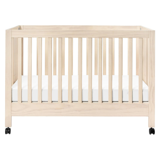 Babyletto Maki Portable Folding Crib with Toddler Bed Conversion Kit