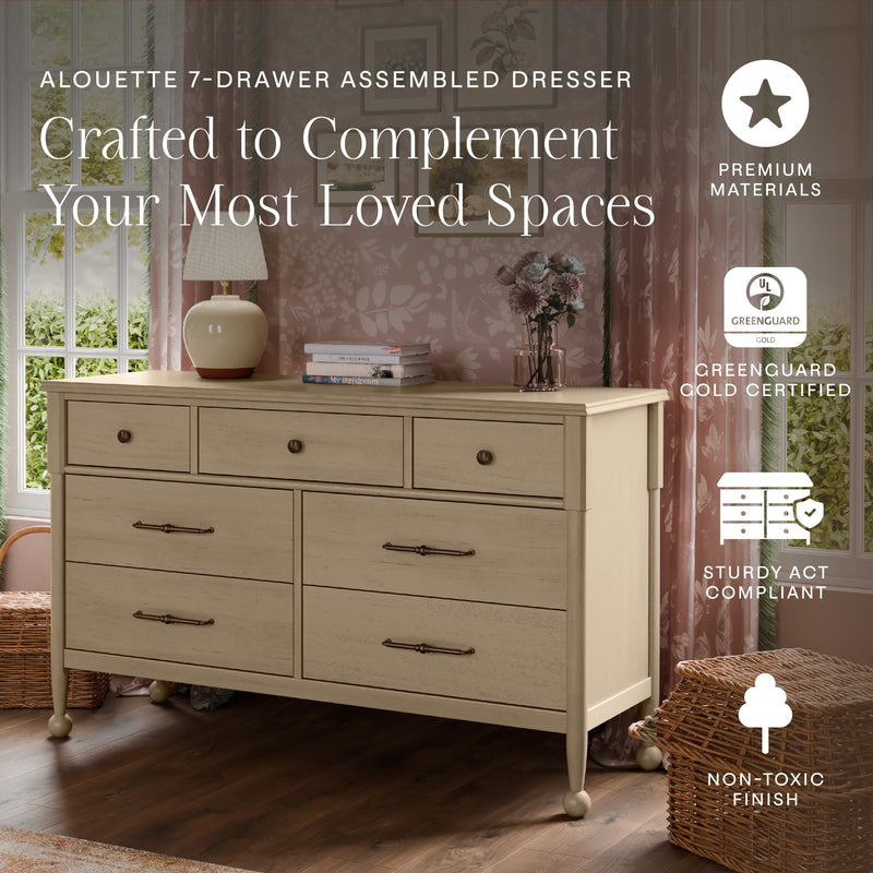 Load image into Gallery viewer, Namesake Alouette 7-Drawer Wide Dresser (56”)
