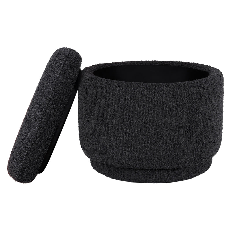 Load image into Gallery viewer, Babyletto Enoki Storage Ottoman in Boucle

