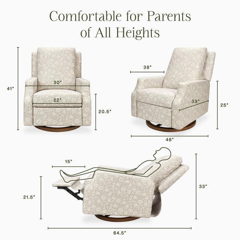 Load image into Gallery viewer, Morris &amp; Co. x Namesake Crewe Recliner and Swivel Glider
