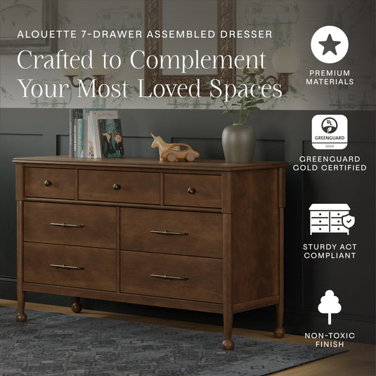 Namesake Alouette 7-Drawer Wide Dresser (56”)