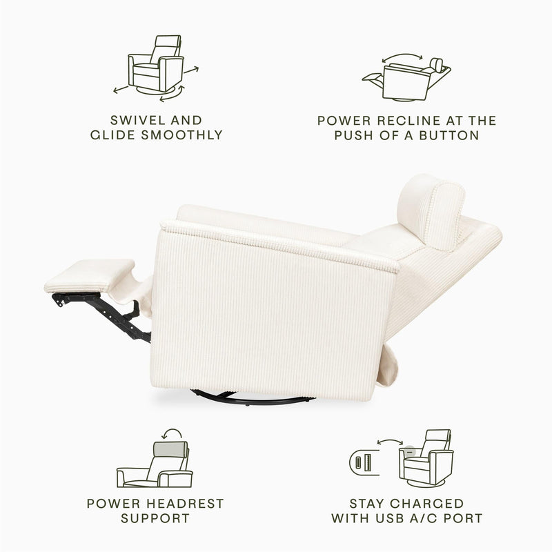 Load image into Gallery viewer, Namesake Willa Plus Power Glider Recliner + Power Headrest
