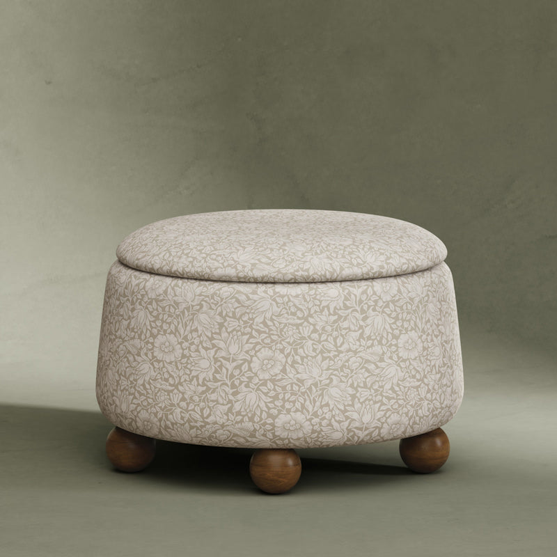 Load image into Gallery viewer, Morris &amp; Co. x Namesake Tuffet Storage Ottoman
