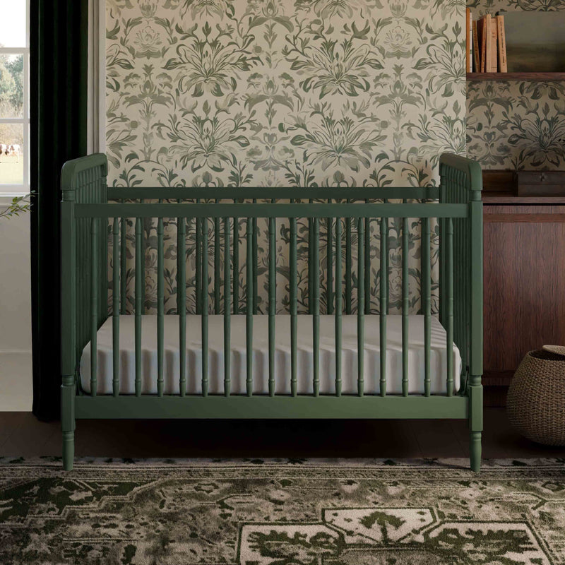 Load image into Gallery viewer, Namesake Liberty 3-in-1 Convertible Spindle Crib with Toddler Bed Conversion Kit
