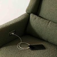 Babyletto Kiwi Electronic Recliner and Swivel Glider with USB port