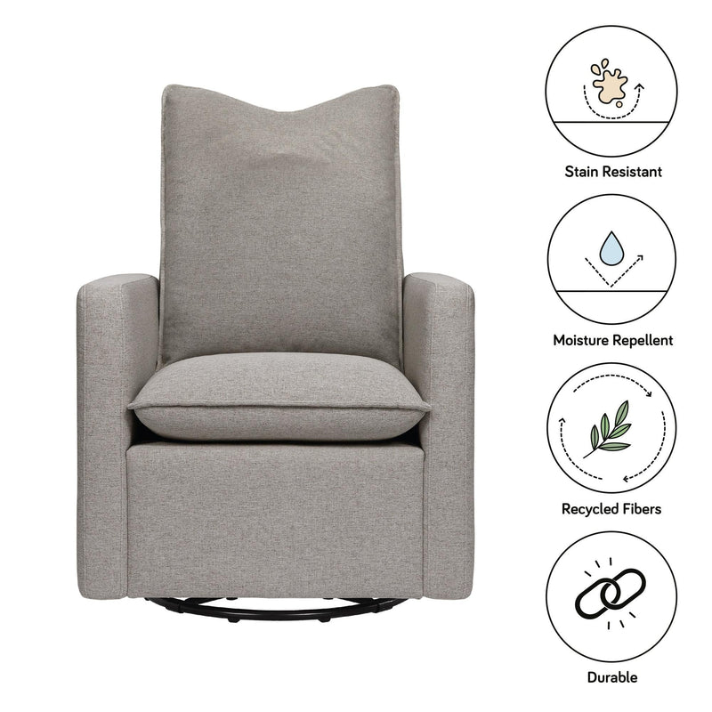 Load image into Gallery viewer, Babyletto Cali Pillowback Swivel Glider
