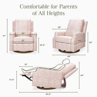 Morris & Co. x Namesake Crewe Recliner and Swivel Glider