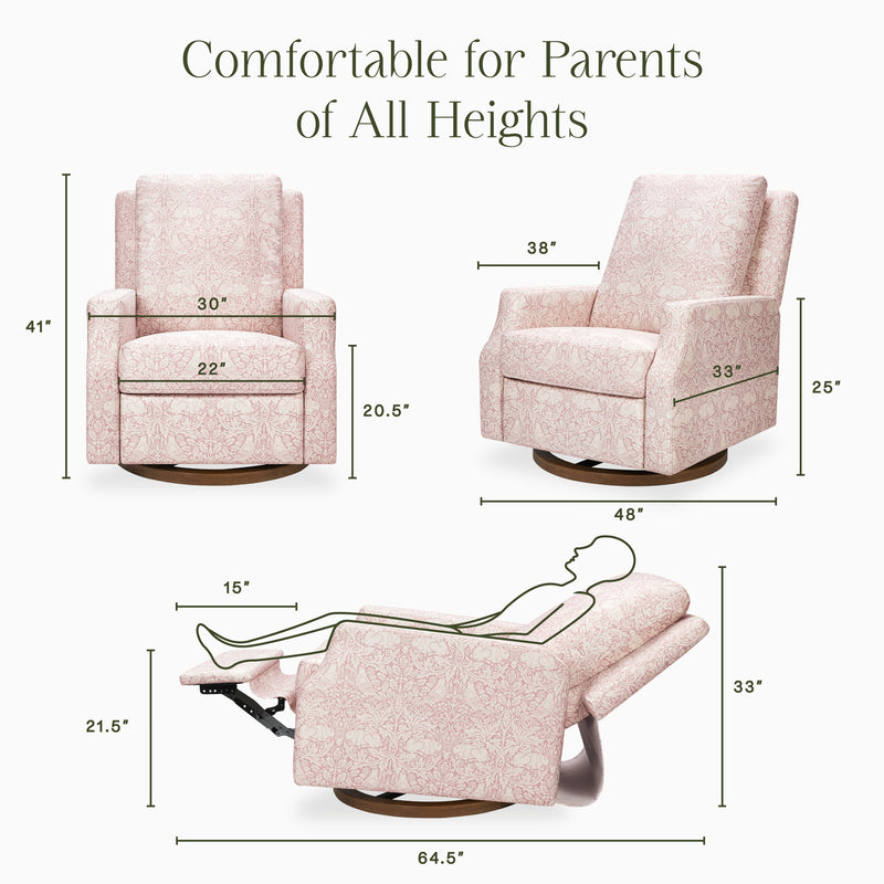 Load image into Gallery viewer, Morris &amp; Co. x Namesake Crewe Recliner and Swivel Glider
