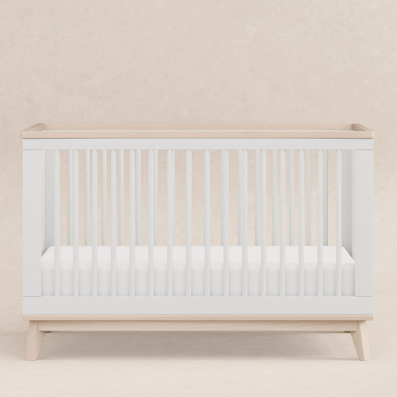 Load image into Gallery viewer, Babyletto Scoot 3-in-1 Convertible Crib with Toddler Bed Conversion Kit
