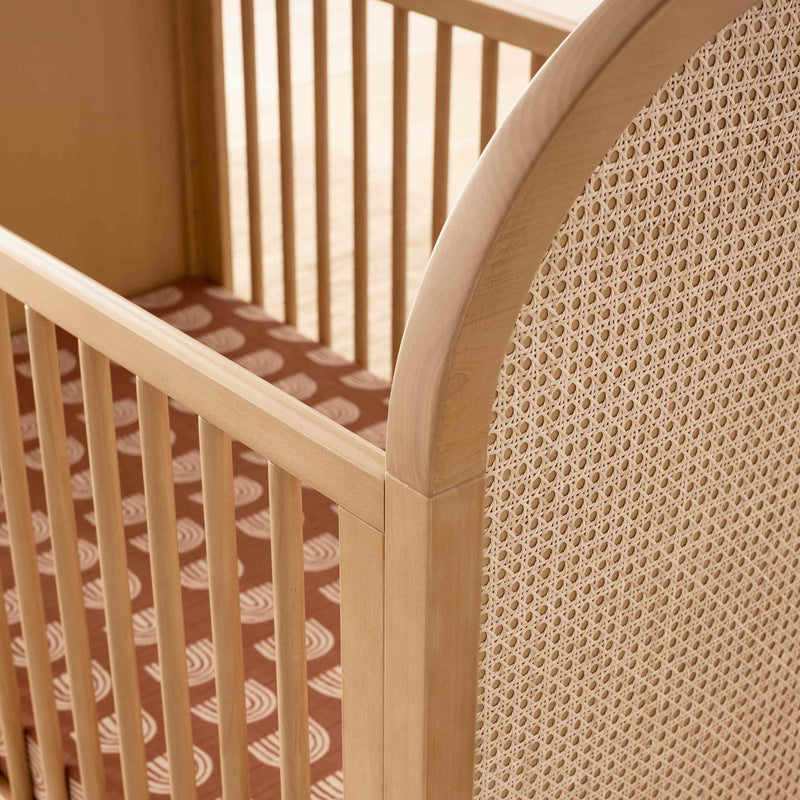 Load image into Gallery viewer, Babyletto Bondi Cane 3-in-1 Convertible Crib with Toddler Bed Conversion Kit
