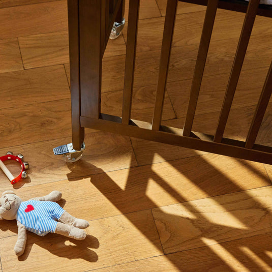 Babyletto Rolli 9-in-1 Convertible All-Stages Crib with Bassinet & Toddler Bed Conversion Kits