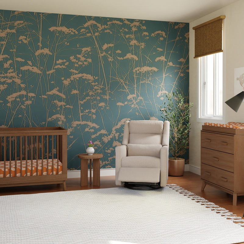 Load image into Gallery viewer, Babyletto Kiwi Plus Power Recliner and Swivel Glider with Power Adjustable Headrest and USB Port
