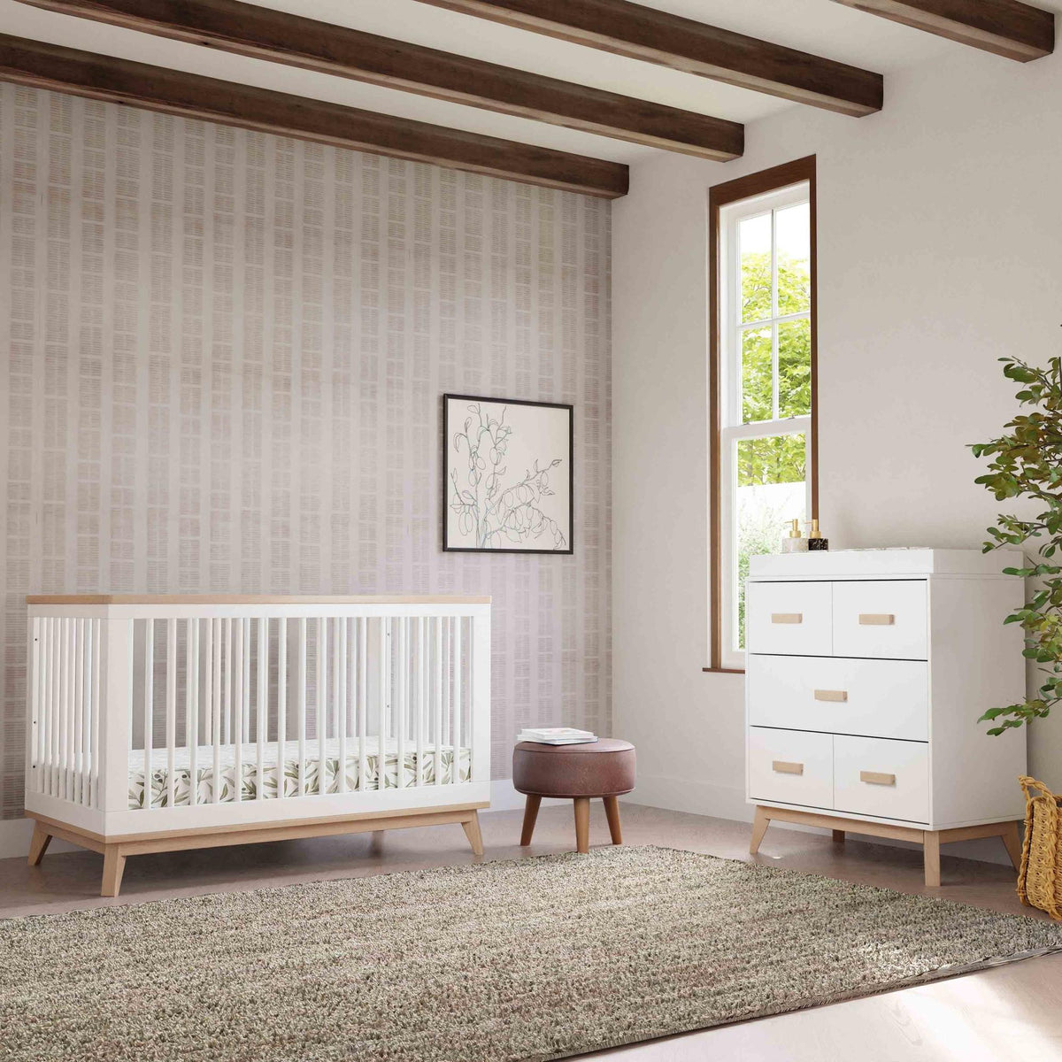 Babyletto Scoot 3-in-1 Convertible Crib with Toddler Bed Conversion Kit (Copy)