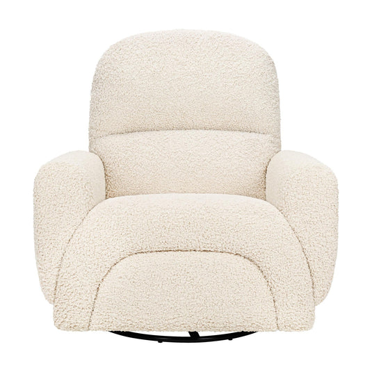 Babyletto Rainbow Recliner and Swivel Glider in Teddy Loop