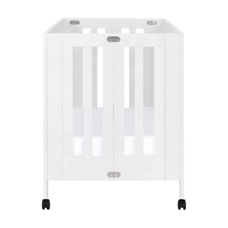 Load image into Gallery viewer, Babyletto Maki Portable Folding Crib with Toddler Bed Conversion Kit
