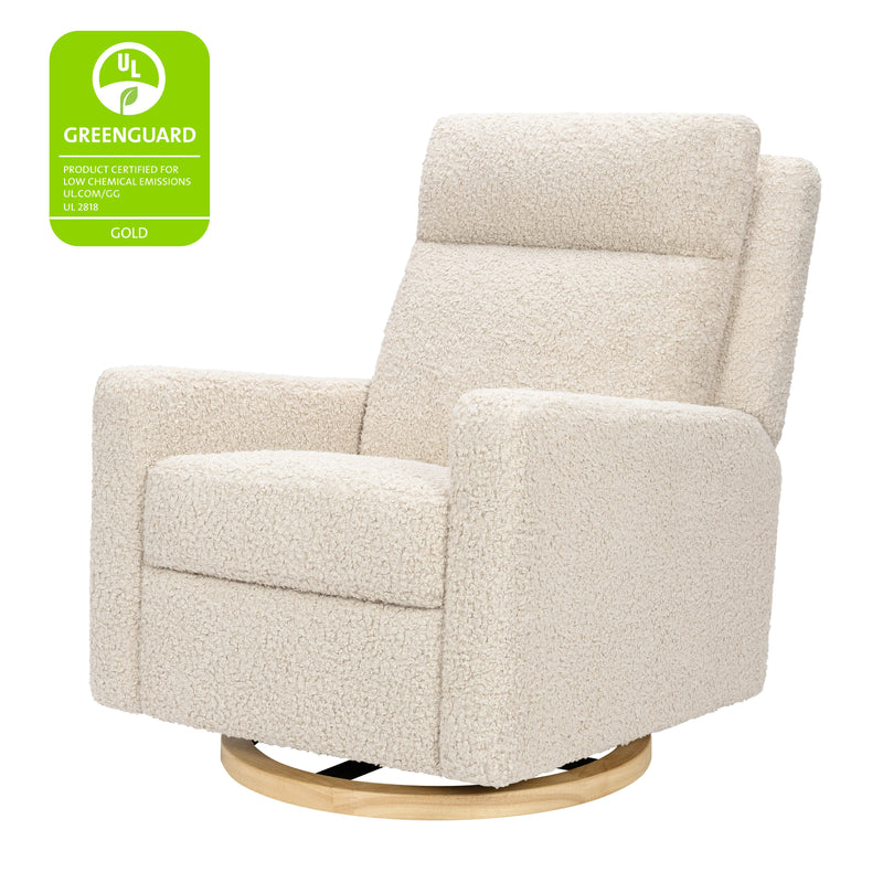 Load image into Gallery viewer, Babyletto Sigi Pro Power Recliner &amp; Swivel Glider with Power Adjustable Headrest and Lumbar Support
