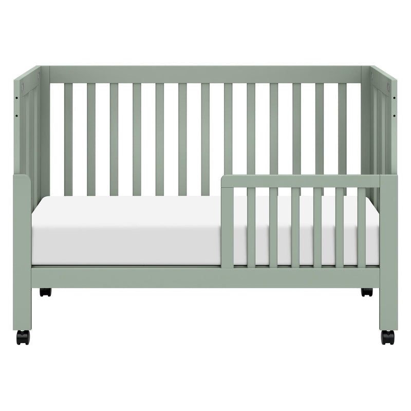Load image into Gallery viewer, Babyletto Maki Portable Folding Crib with Toddler Bed Conversion Kit
