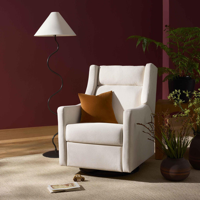 Load image into Gallery viewer, Babyletto Kiwi Plus Power Recliner and Swivel Glider with Power Adjustable Headrest and USB Port
