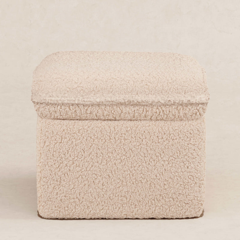 Load image into Gallery viewer, Babyletto Cali Storage Ottoman in Shearling
