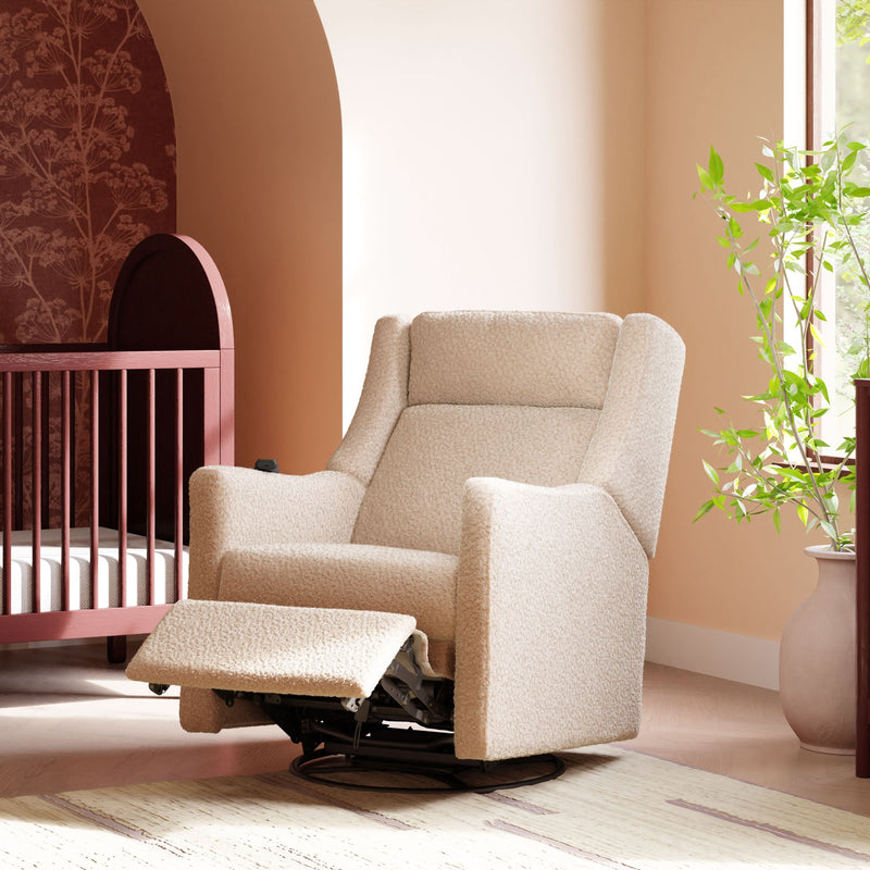Load image into Gallery viewer, Babyletto Kiwi Deluxe Power Recliner &amp; Swivel Glider with Heat and Massage

