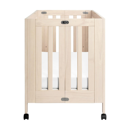 Babyletto Maki Portable Folding Crib with Toddler Bed Conversion Kit
