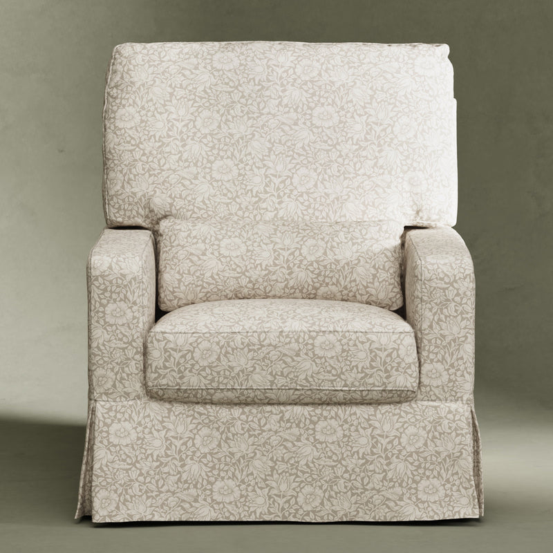 Load image into Gallery viewer, Morris &amp; Co. x Namesake Crawford Pillowback Comfort Swivel Glider
