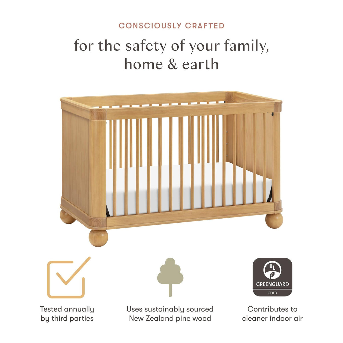 Namesake Crosby 3-in-1 Convertible Crib