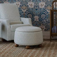 Morris & Co. x Namesake Tuffet Storage Ottoman